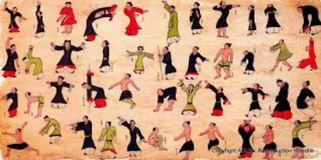 Les mouvements de Qi Gong pour l'Empereur